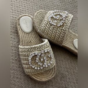 GUCCI WOMEN'S INTERLOCKING G ESPADRILLE